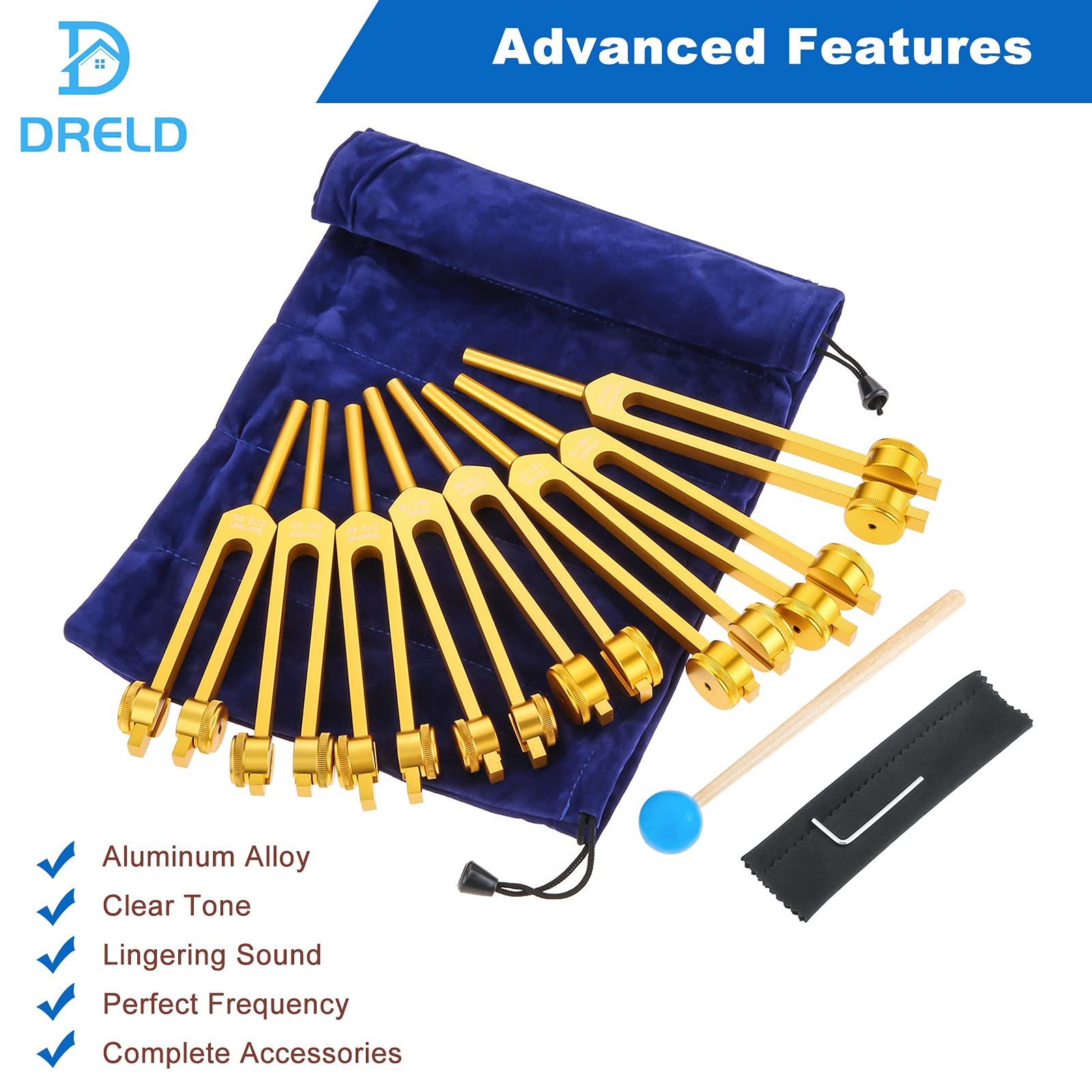Chakra(チャクラ)1～7 Amazon.com: Chakra Tuning Forks Set, 7 Chakra+1 Soul Purpose